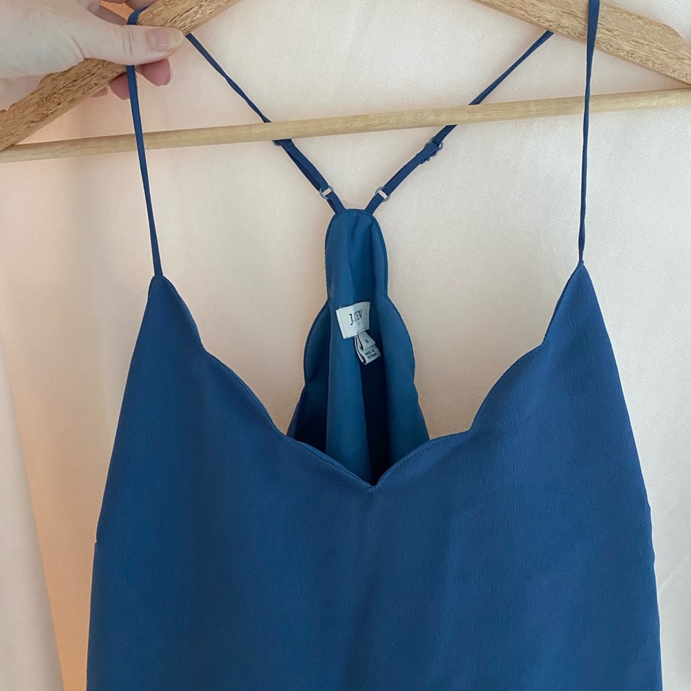 Scallop blouse